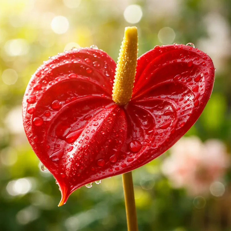Anthurium (flamingoblomst) - klassisk