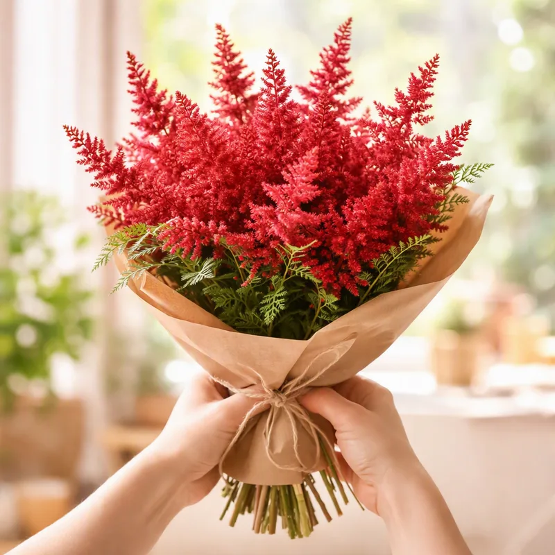 Astilbe - rød - billede 3