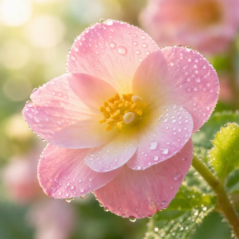 Begonia - rosa