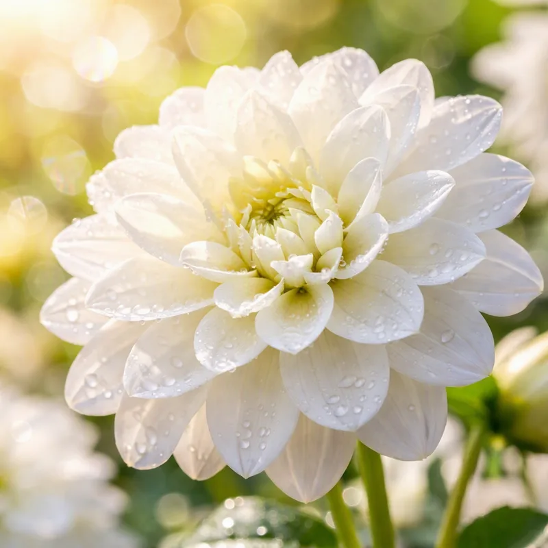 Dahlia - hvid