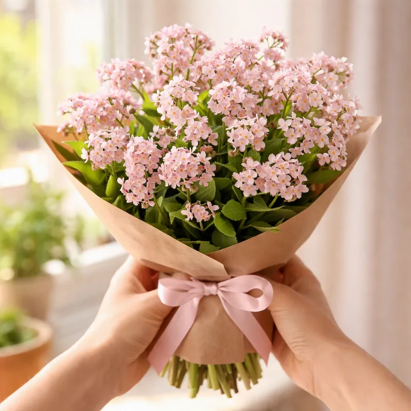 Forglemmigej - rosa - billede 3