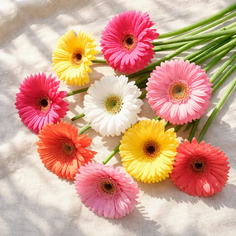 Gerbera - klassisk - billede 4