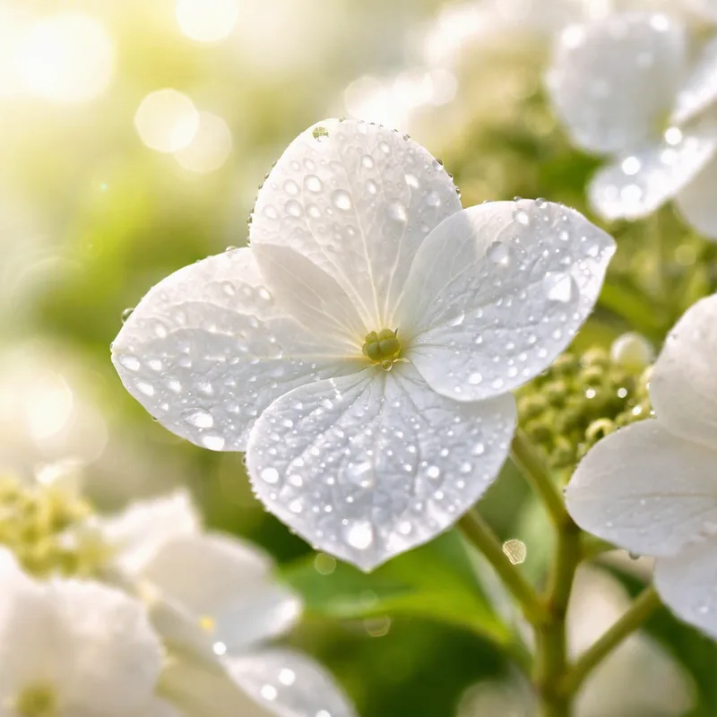 Hortensia - hvid