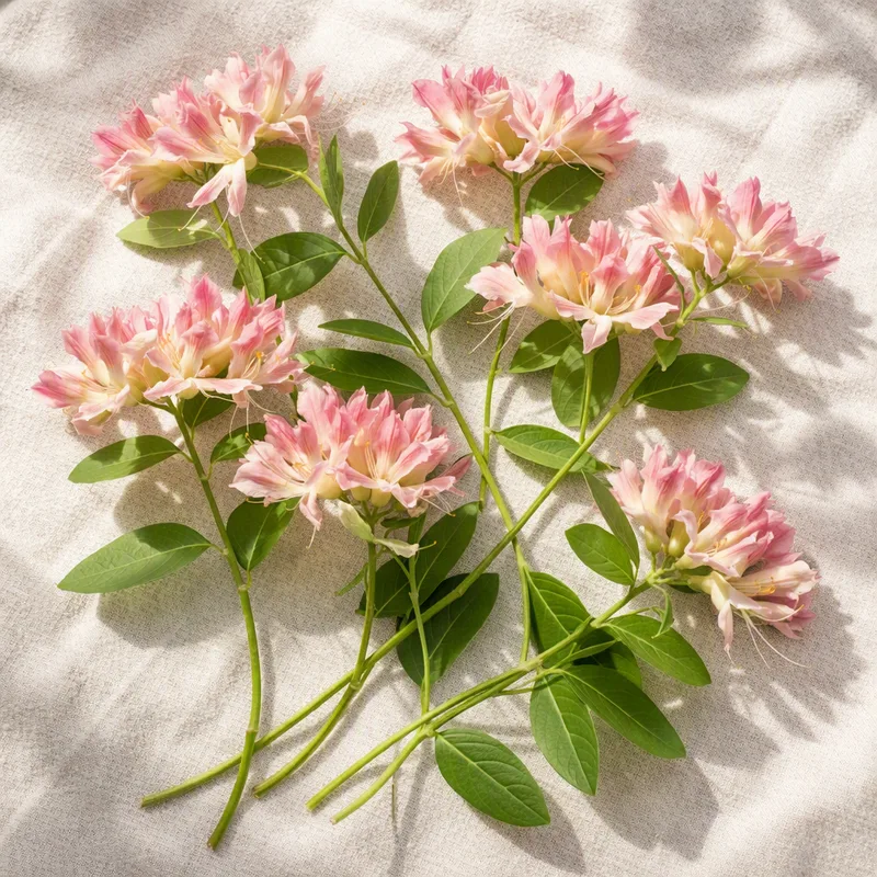 Kaprifolie - rosa - billede 4