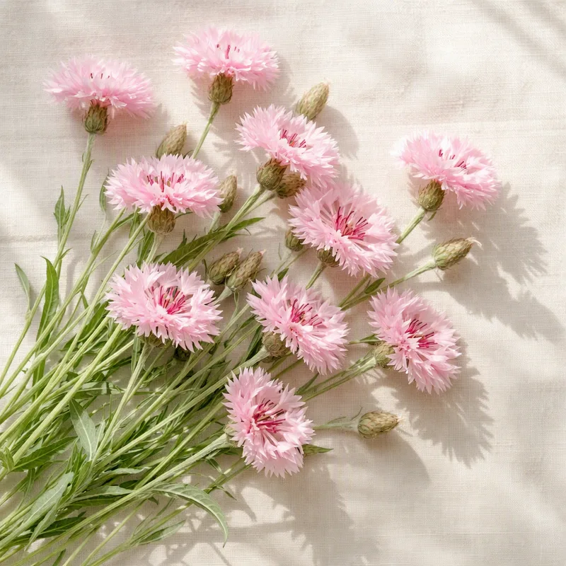 Kornblomst - rosa - billede 4