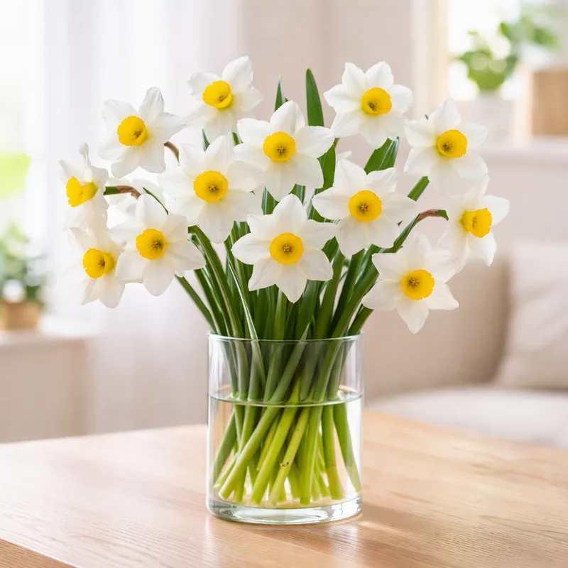 Narcis - hvid - billede 2