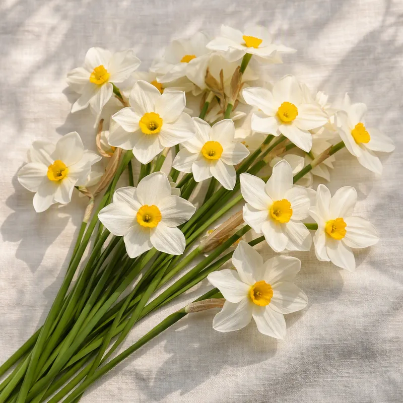 Narcis - hvid - billede 4