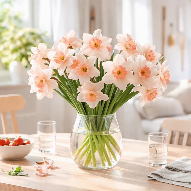 Påskelilje - rosa - billede 2