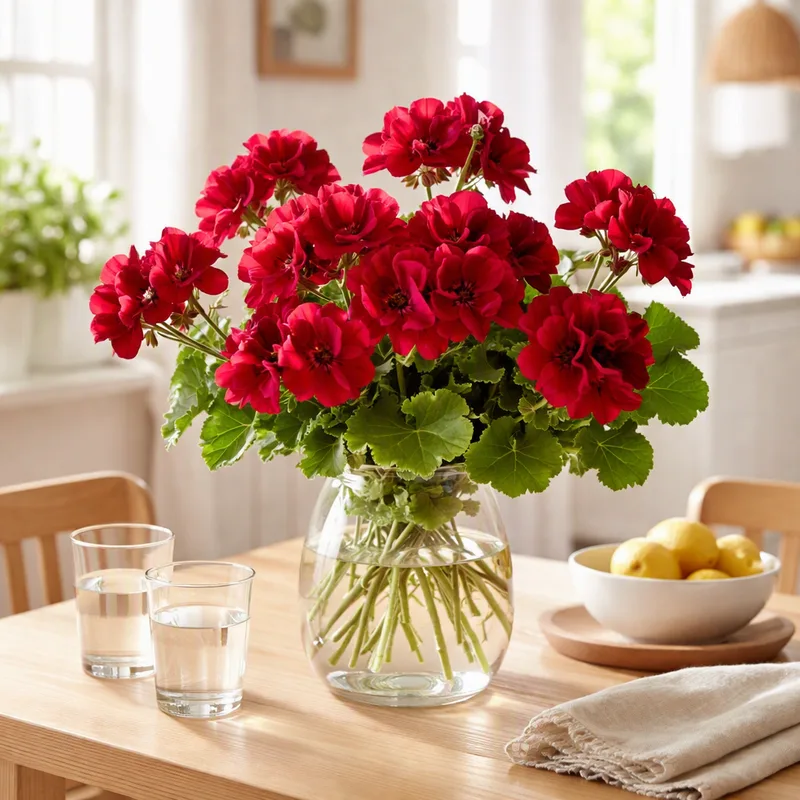 Pelargonie - klassisk - billede 2