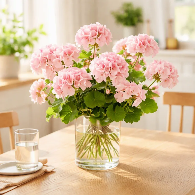 Pelargonie - rosa - billede 2