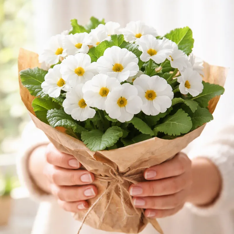 Primula - hvid - billede 3
