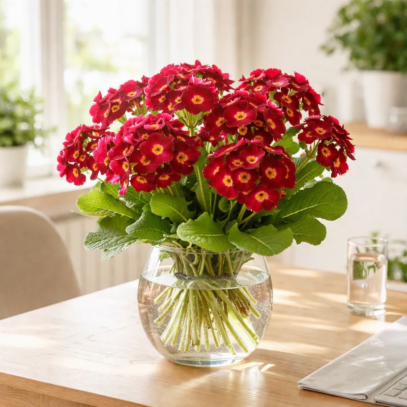 Primula - rød - billede 2