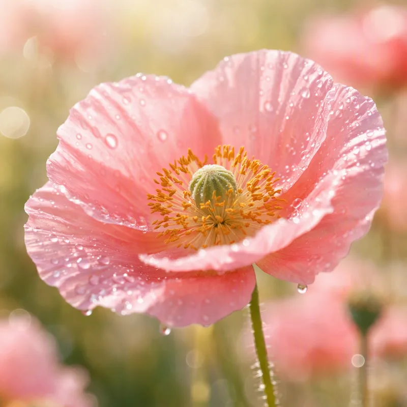 Valmue - rosa